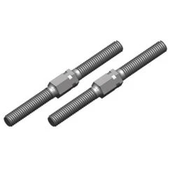 Turnbuckle - M4 - 35mm - Steel - 2 Pcs