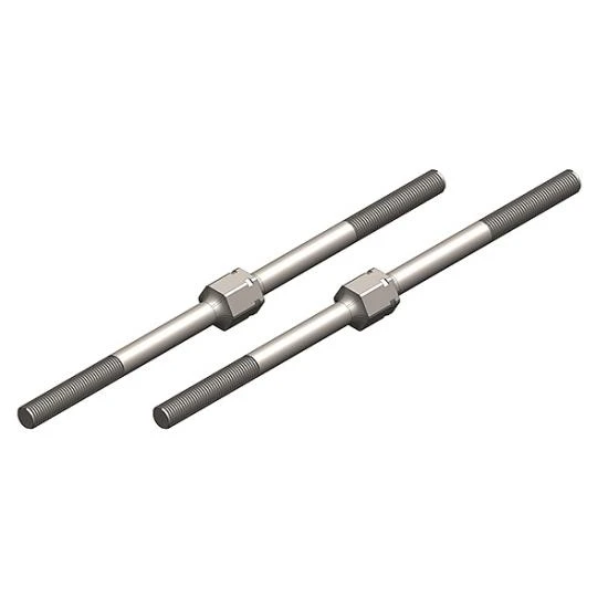 Turnbuckle - M4 - 92mm - Steel - 2 Pcs 1 Turnbuckle - M4 - 92mm - Steel - 2 Pcs