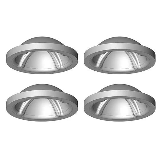 Shock Bladders - Silicone - 4 Pcs 1 Shock Bladders - Silicone - 4 Pcs