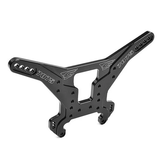 Shock Tower Mts Swiss Made 7075 T6 5mm Hard Black 1 Shock Tower Mts Swiss Made 7075 T6 5mm Hard Black