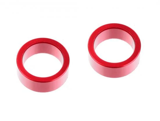 Hda Suspension Arm Ins Ert Inner Aluminum Red 2 Pcs 2 Hda Suspension Arm Ins Ert Inner Aluminum Red 2 Pcs - Image 2