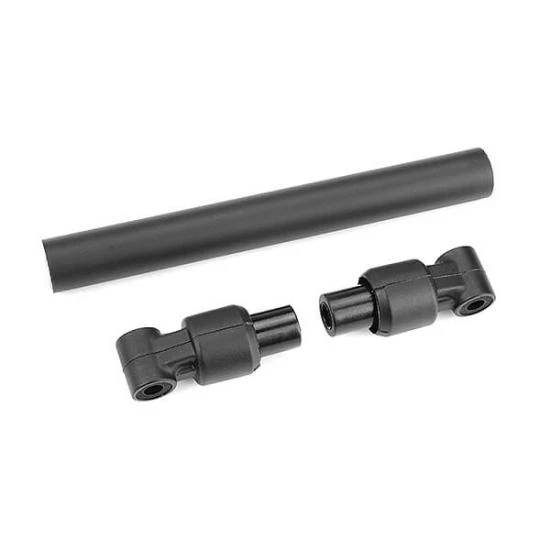 Chassis Tube Front 106mm Aluminum Black 1 Set 1 Chassis Tube Front 106mm Aluminum Black 1 Set