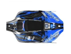 Polycarbonate Body Asuga Xlr Painted Blue Cut 1 Pc -Rc Car Store C 00180 857 B 1
