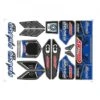 Body Decal Sheet Asuga Xlr Blue 1 Pc