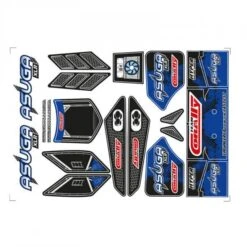 Body Decal Sheet Asuga Xlr Blue 1 Pc