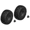 Tire And Rim Set - Truck - Black Rims - 1 Pair