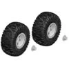 Tire And Rim Set - Truck - Chrome Rims - 1 Pair