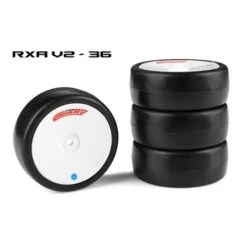 Attack Rxa V2 Rubber Tires - 1/10 Ep Touring