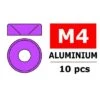Aluminium Washer For M4 Flat Head Screws Od=