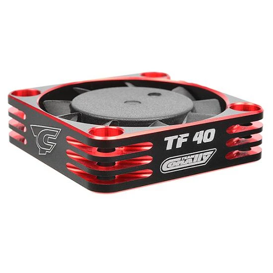 Ultra High Speed Alloy Cooling Fan - 40mm 6 - 8.4V - Black/Red 1 Ultra High Speed Alloy Cooling Fan - 40mm 6 - 8.4V - Black/Red