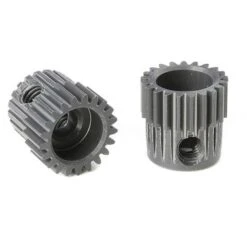64 Dp Pinion - Short - Hard Anodised Al7075 -