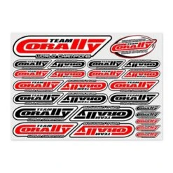 Sponsor Sticker Sheet Corally - Precut - 210X1